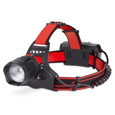 Ліхтар налобний Titanum H06, Black/Red, 800 Лм, до 250 м, світлодіод P50, акумулятор (2 шт) Li-ion 18650 1200 mAh, Type-C, IP44 (TLF-H06)