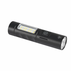 Ліхтар ручний Titanum T16, Black, 160 Лм, вбудований акумулятор 1200 mAh Li-ion, Type-C, IPX2, алюмінієвий сплав (TLF-T16)