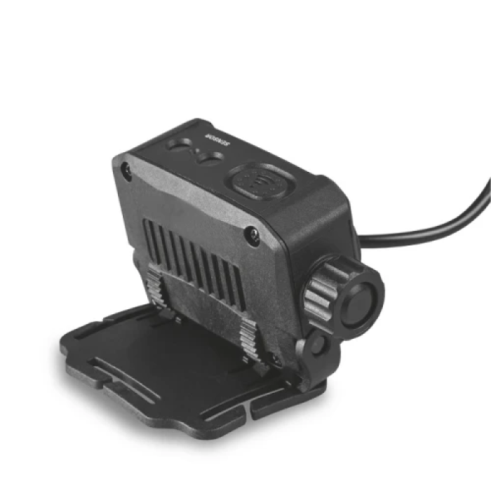 Ліхтар налобний Videx H057, Black, 1700 Лм, 5000K, до 286 м, 5 режимів роботи, світлодіод Luminus SST40 20W, акумулятор Li-ion 18650 2x2200 mAh, Type-C, IP65 (VLF-H057)