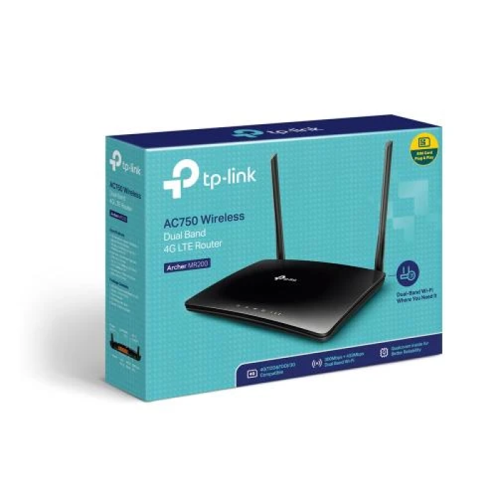 4G Wi-Fi роутер TP-Link Archer MR200 з підтримкою microSIM