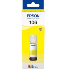 Чорнило Epson 106, Yellow, для L7160/L7180, 70 мл, водорозчинне (C13T00R440)