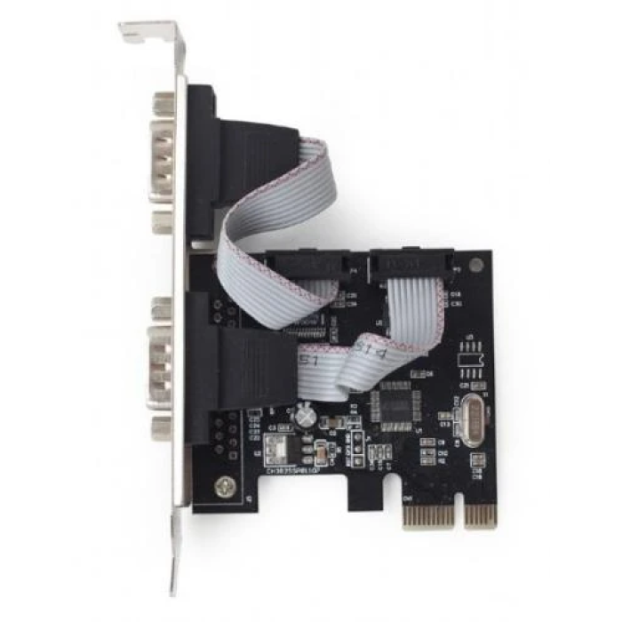 Контролер Gembird PCI-E x1, 2xCOM (RS232), чіп WCH382 (SPC-22)