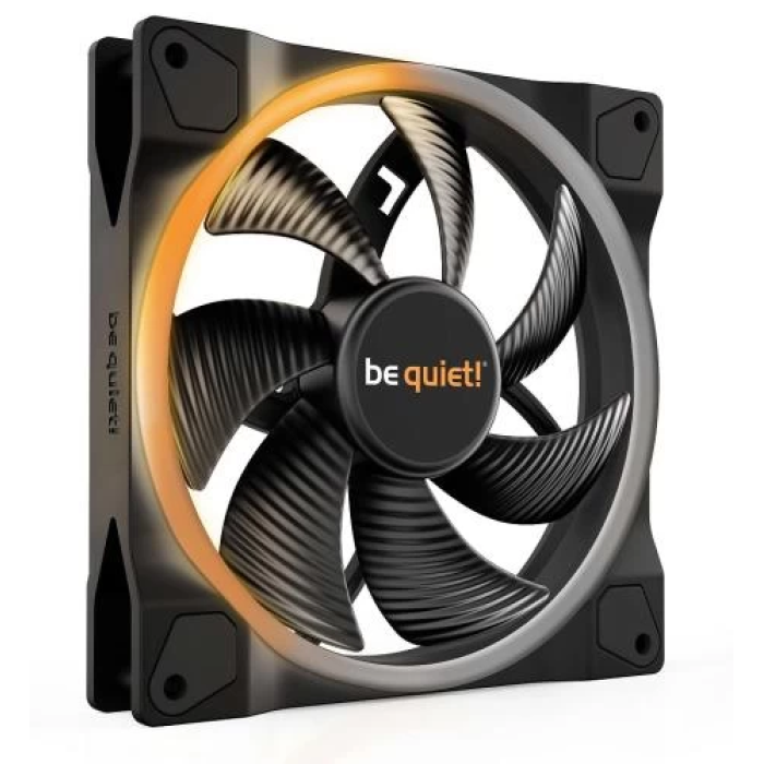 Вентилятор 140 мм, be quiet! Silent Wings 4, Black, 120х120х25 мм, PWM, 400-1500 об/хв, 30 дБ(А), 4-pin, гідродинамічний підшипник (FDB) (BL074)