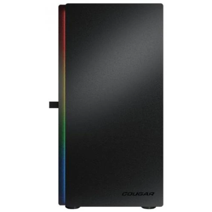 Корпус Cougar Purity RGB Black, без БЖ, Micro ATX / Mini ITX, USB 3.0 x2, USB 2.0 x1, RGB підсвічування, 1x120 ARGB, загартоване скло, 200x392x360 мм