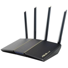 Роутер Asus RT-AX57, Black, WiFi 6 (2.4GHz до 574 MB/s / 5GHz до 2402 MB/s), 4xGLan, 1xGWan, 4 дводіапазонні антени