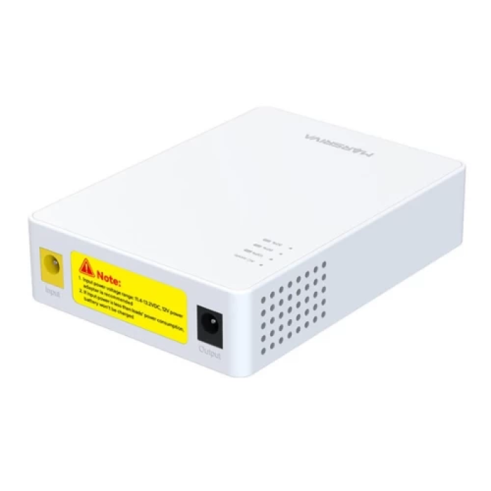 Джерело безперебійного живлення для роутера Marsriva KP3, White, 10000 mAh (36Wh), 1xDC (12V/1.5A), 1xDC (9V/2.0A), 1xDC (5V/2.1A), 1xUSB (5V/2.1A)