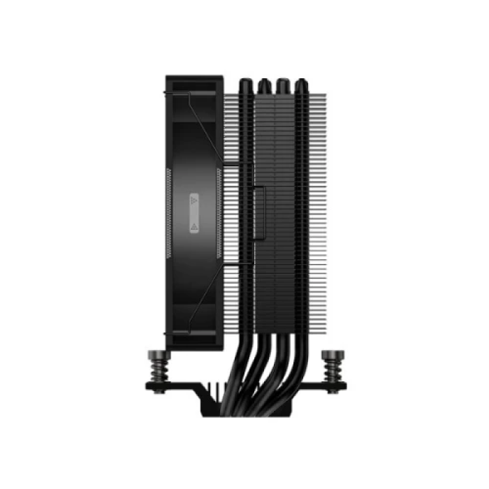 Кулер для процесора PcCooler RT400 ARGB, Black, алюміній/мідь, 1x120 мм ARGB, для Intel 1851/1700/1200/115x, AMD AM5/AM4, висота 148 мм, до 235 Вт (RT400-BKAWXX-GL)