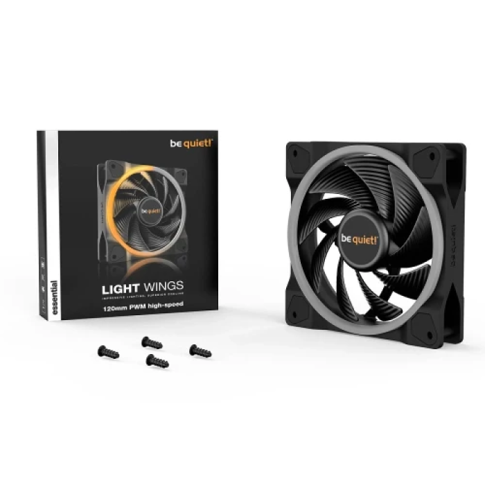 Вентилятор для корпусу be quiet! Light Wings 120 мм з ARGB