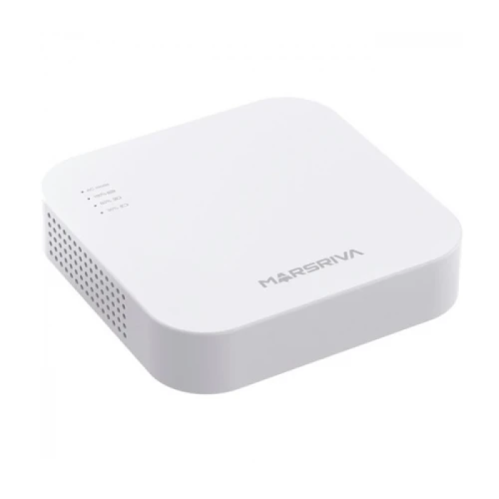 Джерело безперебійного живлення для роутера Marsriva KP4, White, 10000 mAh (36Wh), 1xDC (12V/1.5A), 1xDC (9V/2.0A), 1xDC (5V/2.1A), 1xUSB (5V/2.1A), 1xType-C (5V/2.1A)
