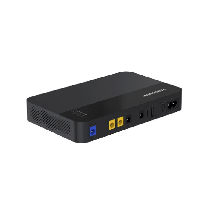 Джерело безперебійного живлення для роутера Marsriva KP1 EC V2, Black, 8000 mAh (29.6Wh), 2xDC (12V/1.5A), 1xDC (9V/2.0A), 1xDC (5V/2.4A), 1xType-C (5V/2.4A), 1xUSB (5V/2.4A)