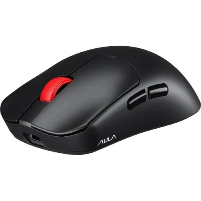 Миша бездротова AULA SC380 Pro, Black, Bluetooth / 2.4GHz USB, оптична (сенсор PixArt PAW 3311), 800 - 12 000 dpi, 5 кнопок, акумулятор (6978080505187)