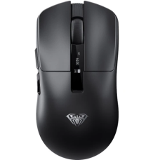 Миша бездротова AULA SC590 Pro, Black, Bluetooth / 2.4GHz USB, оптична (сенсор PixArt PAW 3311), 1200  - 20 000 dpi, 6 кнопок, акумулятор (6978080505613)