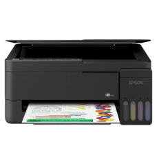 БФП струменевий кольоровий A4 Epson L3351, Black, WiFi, 5760х1440 dpi, до 33/15 стор/хв, USB, вбудоване СБПЧ, чорнило Epson 103 (C11CL62414)