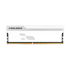 Пам'ять 16Gb DDR5, 5600 MHz, Prologix Onyx, White, 38-44-44-90, 1.35V, з радіатором (PRO16GB5600YW5)