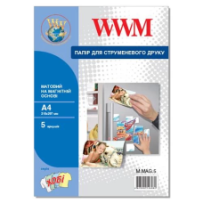 Фотопапір (фотобумага) WWM M.MAG.5 A4, 5 аркушів