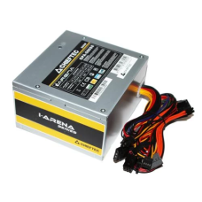 Блок живлення 500 Вт, Chieftec IARENA, Silver, 80+ Standart, Active PFC, 120 мм, 2xMolex / 3xSATA / 1x6+2-pin / 1x4+4-pin / 1x20+4-pin, захист AFC/OPP/OVP/SCP/SIP/UVP, ATX 12V v2.3 (GPA-500S8)