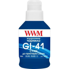 Чорнило WWM Canon G1420/G1460/G2420/G2460/G3420/G3460, Cyan, 190 мл, водорозчинне (G41C)