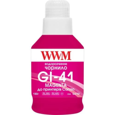 Чорнило WWM Canon G1420/G1460/G2420/G2460/G3420/G3460, Magenta, 190 мл, водорозчинне (G41M)
