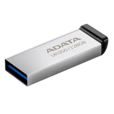 Флеш накопичувач USB 128Gb ADATA UR350, Silver/Black, USB 3.2 Gen 1, до 100 МБ/с (UR350-128G-RSR/BK)