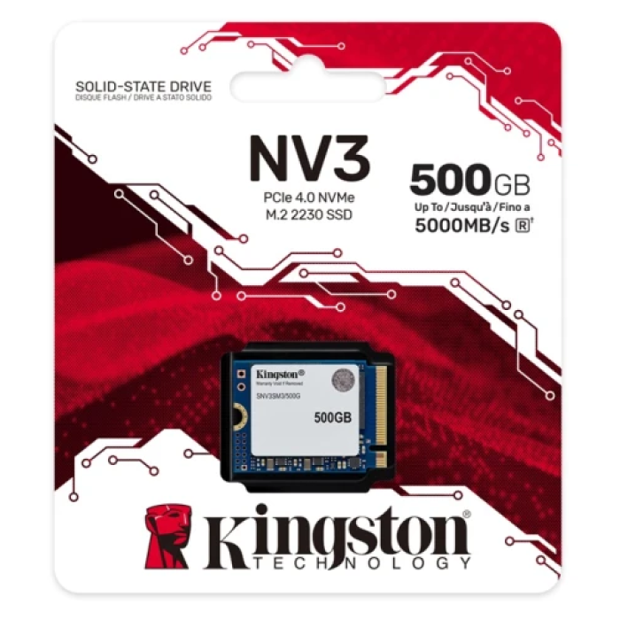 SSD Kingston NV3 500 ГБ у форматі M.2 2230