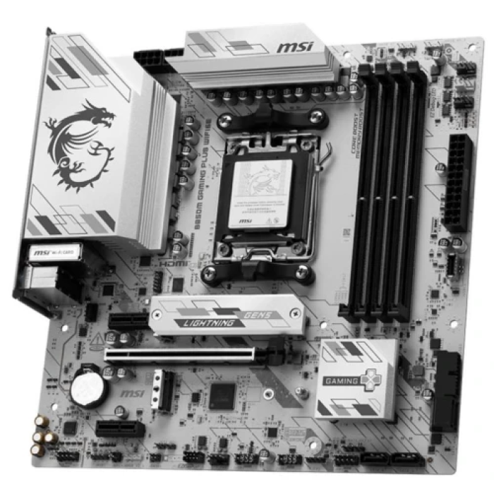 Материнська плата MSI B850M GAMING PLUS WIFI6E для AM5