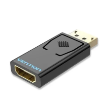 Перехідник DisplayPort (M) - HDMI (F), Vention, Black (HBKB0)