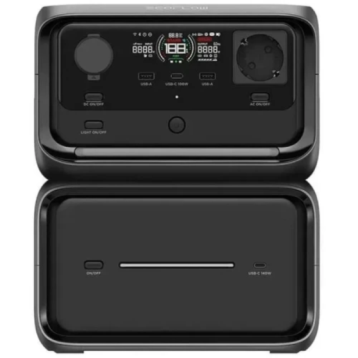 Зарядна станція EcoFlow RIVER 3 MAX Plus Wireless 858 Вт·год