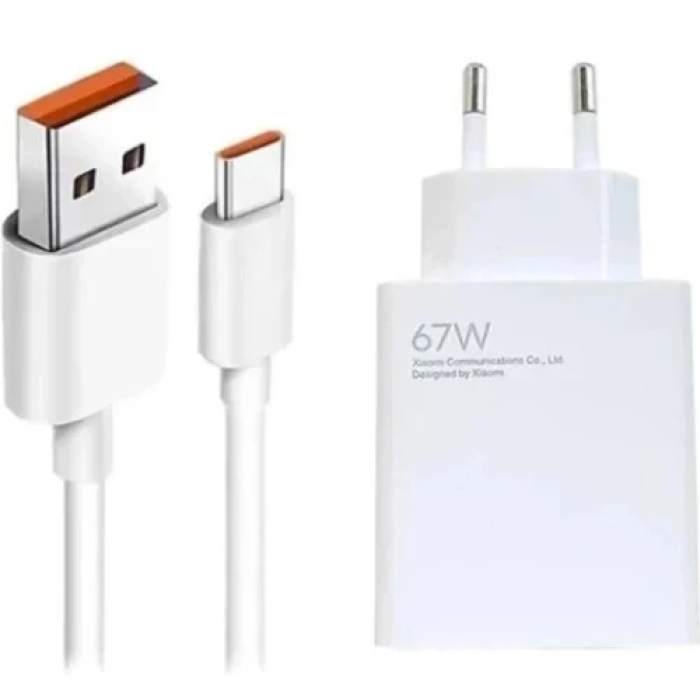 Мережевий зарядний пристрій Xiaomi BHR9465EU на 67 Вт