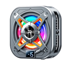Кулер для смартфону Remax RT-F15, Black, 10 Вт, до 30 дБ, до 7000 об/хв, RGB підсвічування, MagSafe, Type-C, 71.5 г