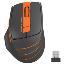 Миша A4Tech Fstyler FG30S, Gray/Orange, USB, бездротова, оптична, безшумна, 1000/1600/2000 dpi, 125 Hz, 6 кнопок, 1xAA