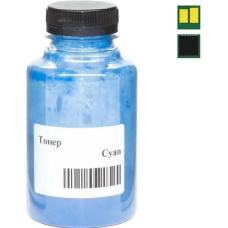 Тонер + чіп Canon MF752/MF754, LBP673, Cyan, 50 г / 1900 копій, AHK (50000444)