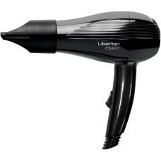 Фен Liberton LHD-6101, Black, 850W, 2 швидкості, 2 температурні режими, складна ручка, захист від перегріву