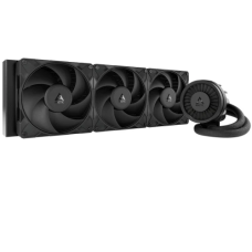 Система рідинного охолодження Arctic Liquid Freezer III Pro 420, Black, вентилятори 3х140 мм, 400-2500 обертів/хв, сумісність з Intel/AMD: LGA1700, LGA1851/AM4, AM5 (ACFRE00181A)