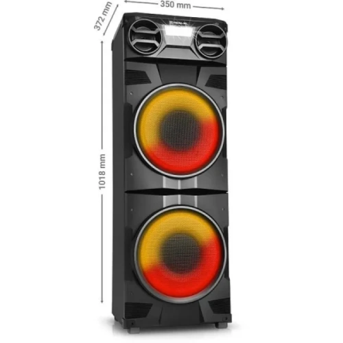 Портативна колонка REAL-EL S-2010 із потужністю 2x500 Вт