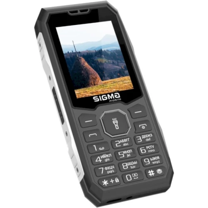 Кнопковий телефон Sigma mobile X-style 341 BRO з акумулятором 4050 мА·год