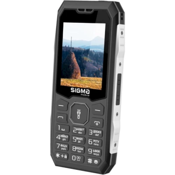 Кнопковий телефон Sigma mobile X-style 341 BRO з акумулятором 4050 мА·год
