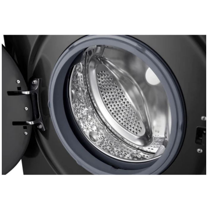 Пральна машина LG F2Y2WS6JE, Anthracite, 6.5кг, фронтальна, 10 програм, швидкість віджиму 1200 об/хв, дисплей, інвертор, клас енергоспоживання B, 85x60x44 см