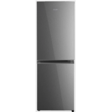 Холодильник Edler ED-385FS, Inox, двокамерний, з нижньою мор. камерою, загальний об'єм 287L, корисний об'єм 198L/89L, механічне керування, A+, 185x60x60см