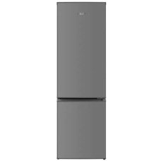 Холодильник Edler ED-358DSG, Grey, двокамерний, з нижньою мор. камерою, загальний об'єм 273L, корисний об'єм 202L/71L, електронний контроль температури, A+, режим "відпустка", 178x55x58.6см