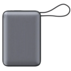 Універсальна мобільна батарея 20000 mAh, Sigma X-power SI20A5QLX, Grey, 45 Вт, 2xType-C (PD3.0), USB Type-A, цифровий дисплей