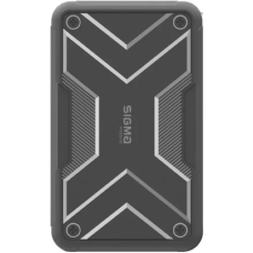 Універсальна мобільна батарея 20000 mAh, Sigma X-power SI20A11QLX-DC, Black, 65 Вт, Type-C (PD3.0), USB Type-A, цифровий дисплей
