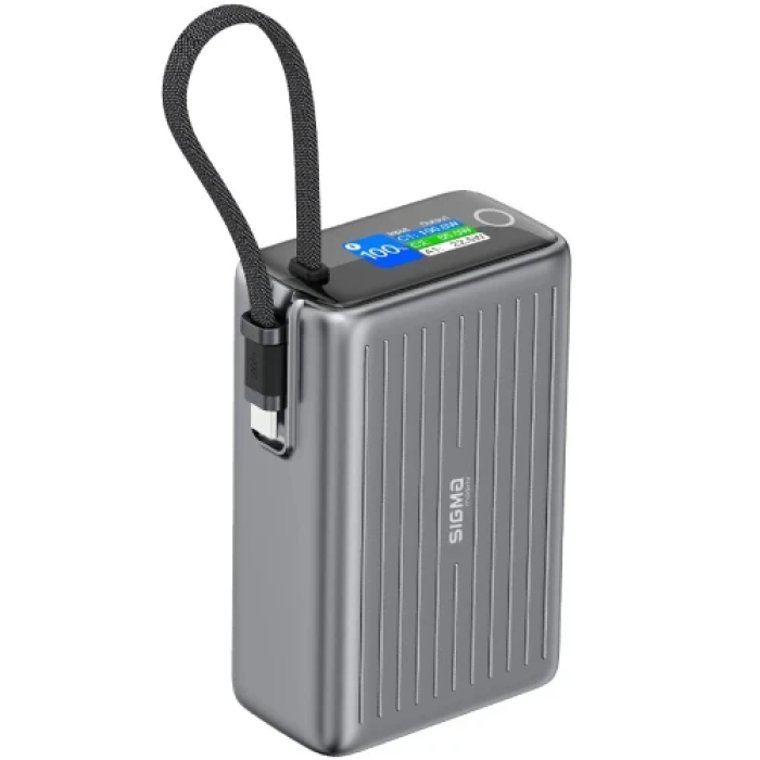 Повербанк Sigma X-power SI25A5QLX на 25000 мА·год