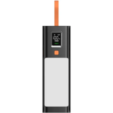 Універсальна мобільна батарея 20000 mAh, Sigma X-power SI20A9QLX, Black, 100 Вт, Type-C (PD3.0), USB Type-A, цифровий дисплей