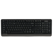 Клавіатура бездротова A4Tech FGK10 "Fstyler", Grey/Black, USB 2.4GHz, мембранна, мультимедійні гарячі клавіші, вологозахисна конструкція, 1xAA