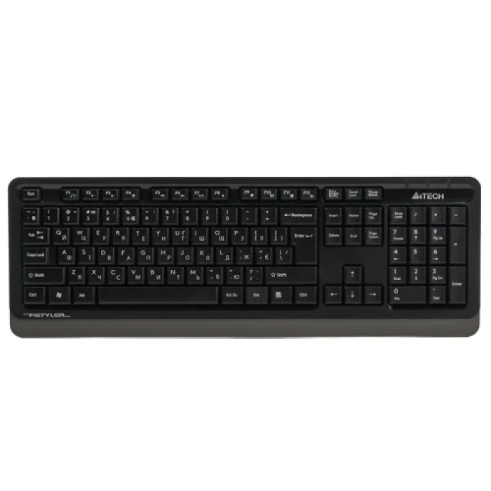 Бездротова клавіатура A4Tech FGK10 Fstyler Grey/Black