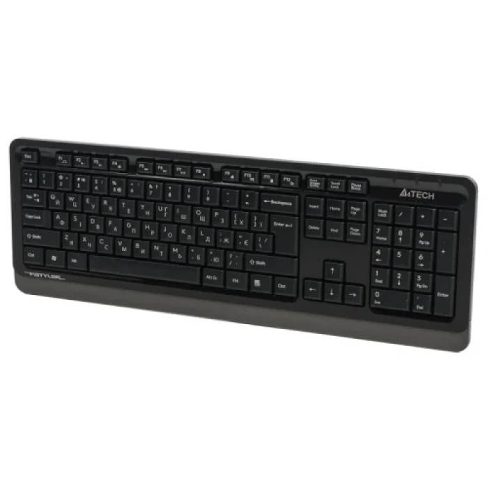 Бездротова клавіатура A4Tech FGK10 Fstyler Grey/Black