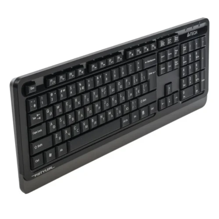Бездротова клавіатура A4Tech FGK10 Fstyler Grey/Black