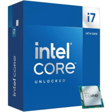 Процесор Intel Core i7 (LGA1700) i7-14700K, Box, 20x3.4 ГГц (Turbo Boost 5.6 ГГц, 28 потоків), UHD Graphics 770, L3 33Мб, Raptor Lake, 10 нм, TDP 125 Вт, розблокований множник, система охолодження в комплекті не йде (BX8071514700K)