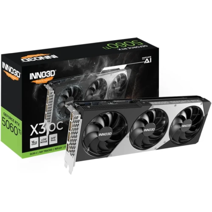 Відеокарта Inno3D GeForce RTX 5060 Ti X3 OC 16 ГБ