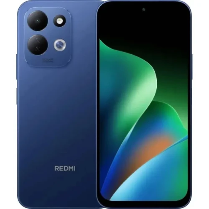 Смартфон Xiaomi Redmi 17, Deep Blue, 2 Nano-SIM, 6.9" (1600x720, IPS, 120 Гц), Helio G91-Ultra (8 ядер), Mali-G52 MC2, RAM 4GB, ROM 128GB, MicroSD (Max 1Tb), NFC, GPS, Wi-Fi, Bluetooth, LTE, 50 Мп + 8 Мп, 7500 mAh, Android 16